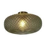 It's about RoMi Plafonnier Venice Verre Vert | Convient pour 1x E27 