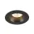 SLV New Tria 68 Spot Aluminium Noir Rond 8.3W 460lm 38D - 927 Blanc Très Chaud | Diamètre 68mm -  Meilleur Rendu Des Couleurs - Dimmable 