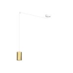 Emibig Hanglamp Traker Staal Wit | Geschikt voor 1x GU10 - Max 10W
