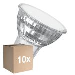 Voordeelpak 10x Ledvance LED Reflector GU10 PAR16 5.6W 620lm 120D - 840 Koel Wit| Vervangt 80W