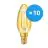 Voordeelpak 10x Osram Vintage 1906 LED E14 Kaars Goud 1.5W 120lm - 824 Zeer Warm Wit | Vervangt 15W