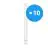 Voordeelpak 10x Osram Dulux-L LED 18W - 830 Warm Wit | 4-Pin - Vervangt 36W