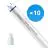 Voordeelpak 10x Philips LED Buis T8 MASTER (EM/Mains) High Output 8W 1050lm - 865 Daglicht | 60cm - Vervangt 18W