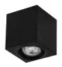Ledvance Surface Spot Vierkant Zwart| 80mmx80mm - Geschikt Voor  GU10