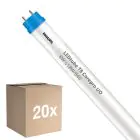 Voordeelpak 20x Philips LED Buis T8 CorePro (EM/Mains) High Output 8W 900lm - 840 Koel Wit | 60cm - Vervangt 18W